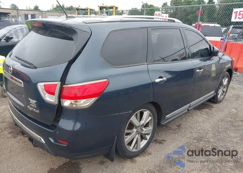 2013 Nissan Pathfinder Platinum из США, поврежденный, VIN 5N1AR2MM1DC690487